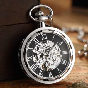 The Dorset Silver Pocket Watch UK 1