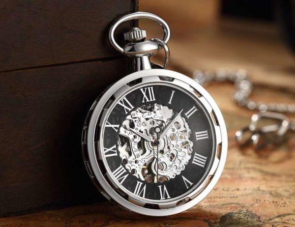 The Dorset Silver Pocket Watch UK 1