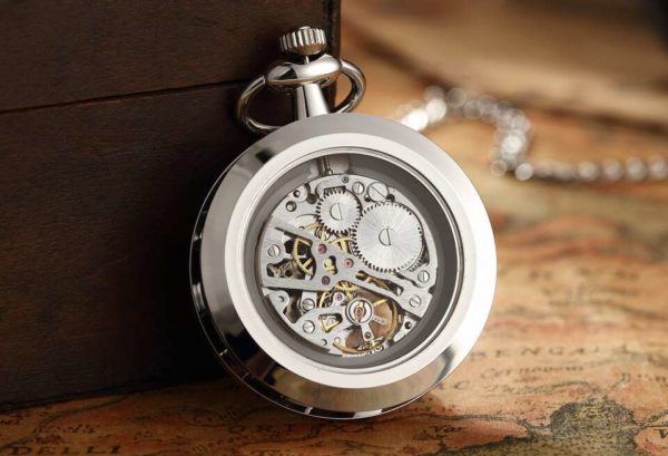 The Dorset Silver Pocket Watch UK 2