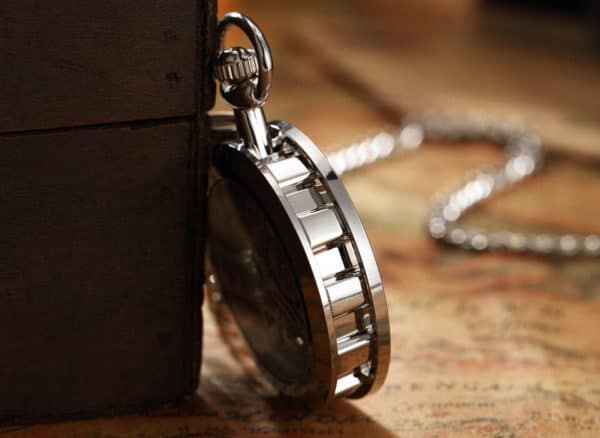 The Dorset Silver Pocket Watch UK 3
