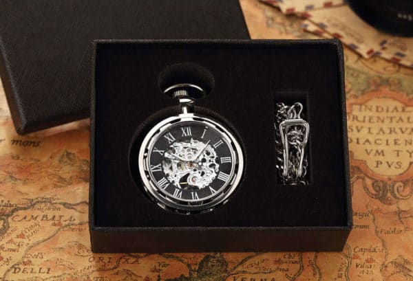 The Dorset Silver Pocket Watch UK 4