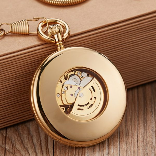The Hertfordshire Gold Open Face Pocket Watch UK 2