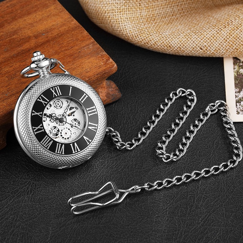 Mens pocket watch with chain sales