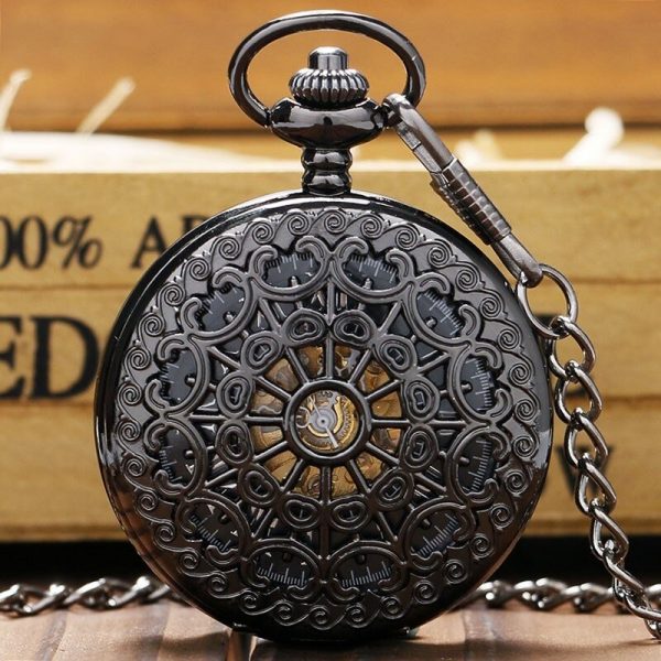 The Humberside Black Pocket Watch UK 1