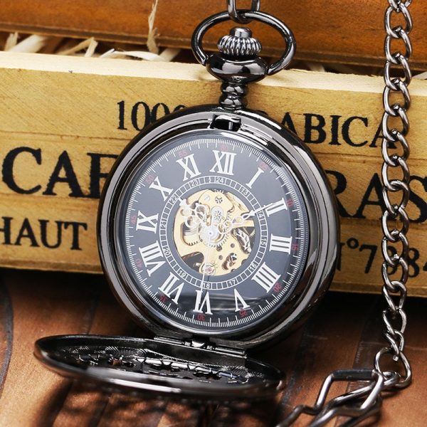 The Humberside Black Pocket Watch UK 2