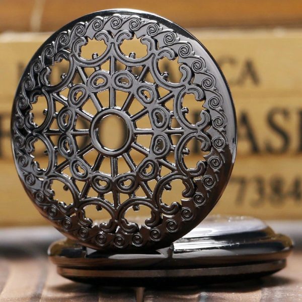 The Humberside Black Pocket Watch UK 5